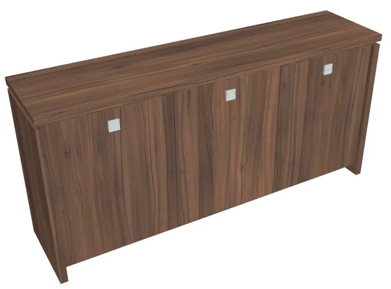 Verno alacsony szekrény 188 x 46 x 90 cm, dió
