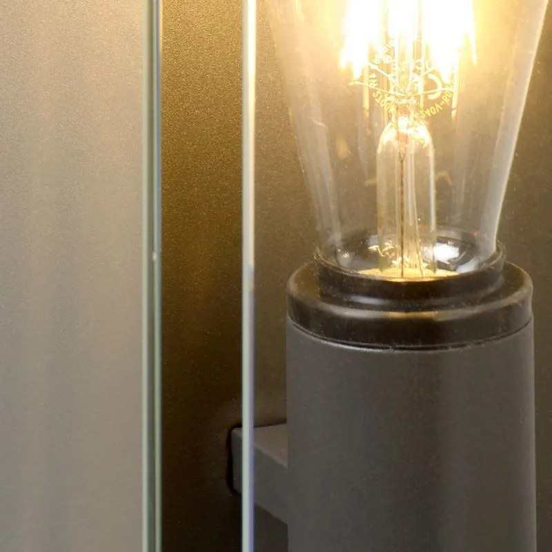 LUCIDE 27883-01-30 CLAIRE Modern Kültéri Fali Lámpa E27 IP54