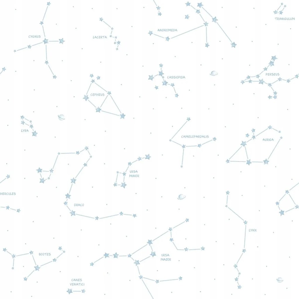 Tapéta A Gyerekszobába Csillagképekben