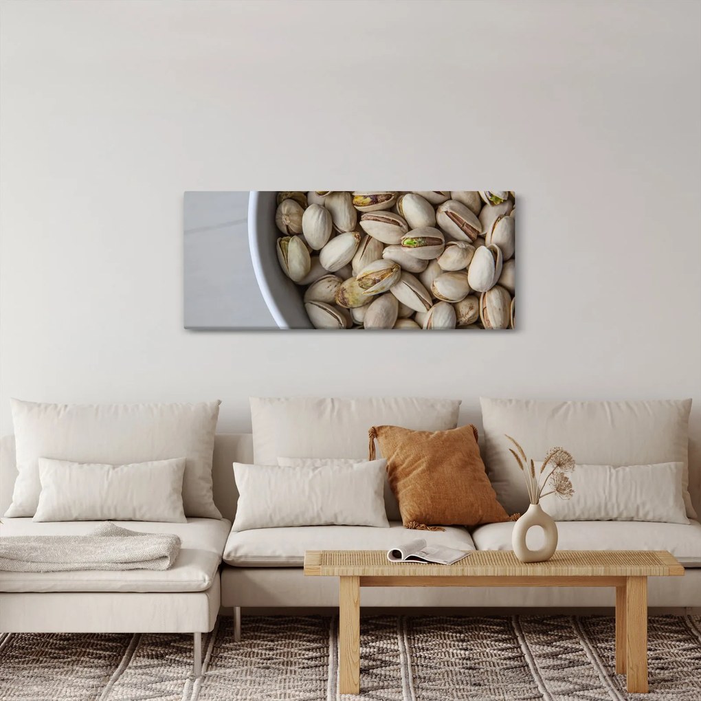 Pisztácia -kép (120x50 cm)