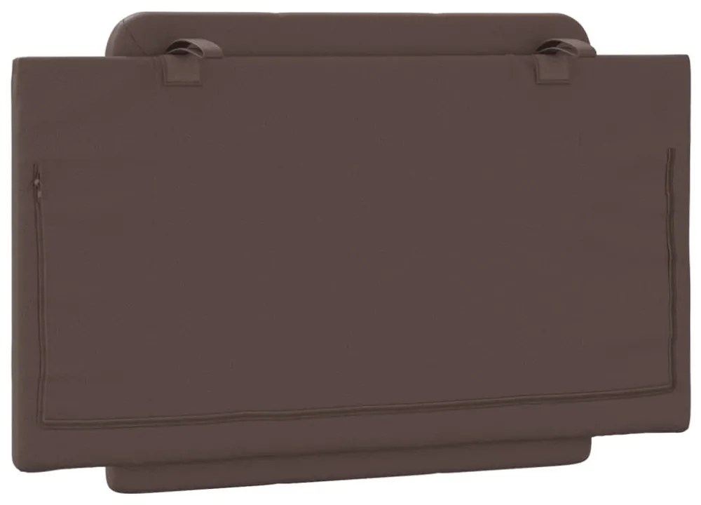 barna műbőr fejtámla párna Zadar 90 cm