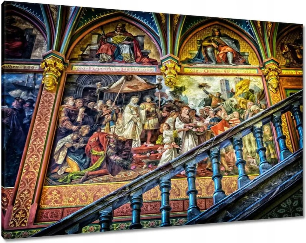 Vászonkép 100x70 Gyönyörű falfestmény