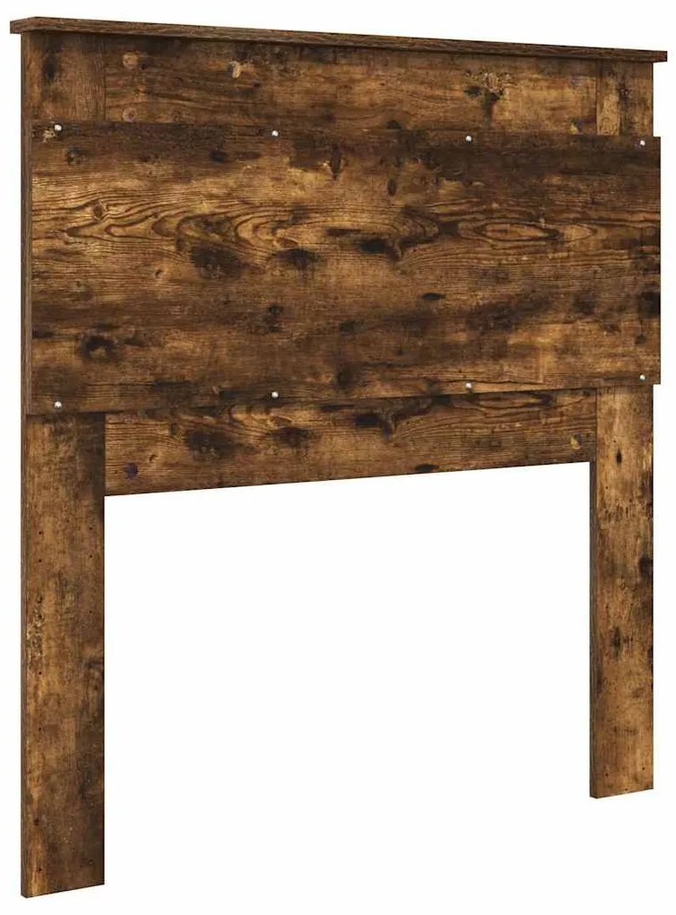 Fejtámla fejtámlával Füstölt tölgy 75 cm Faanyag