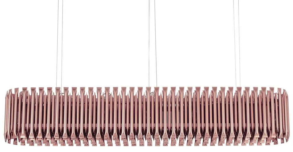 King Home GALLIANO LONG 1162.S2.COPPER Függőlámpa 14x40W/E14 IP20