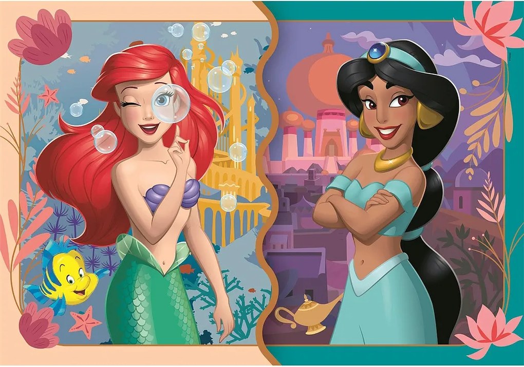 Disney Hercegnők Royal Journeys 2x20 db-os puzzle Clementoni
