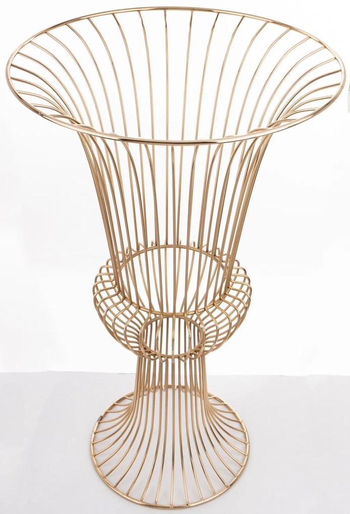 Fém Arany fém állvány 70x43x43cm