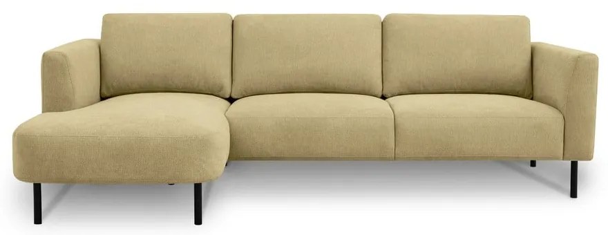 Okkersárga sarokkanapé (bal oldali) Hero – Scandic