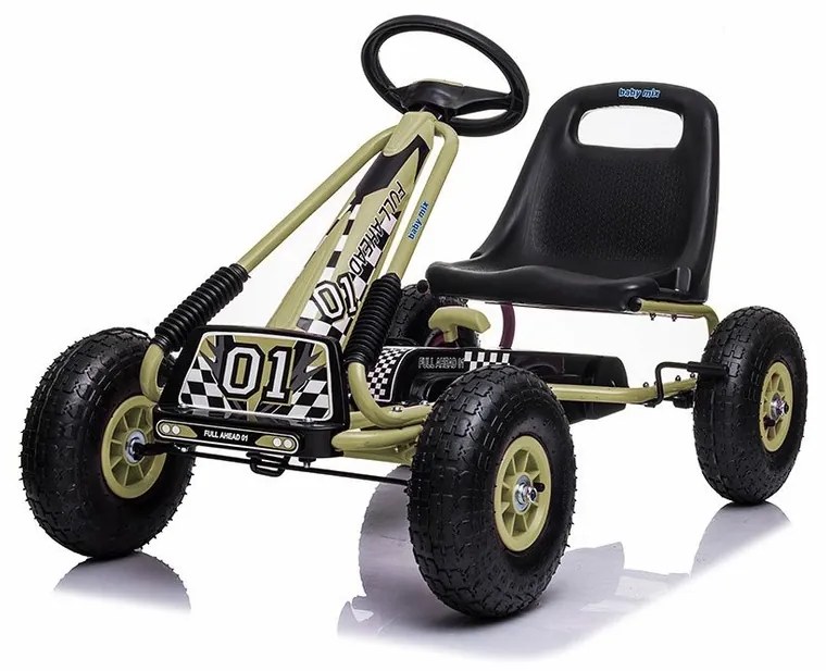 Baby Mix Baby gokart borotva , zöld