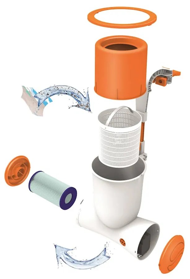 Bestway Flowclear Skimatic medencesz?r? szivattyú 2574 L/óra 58462