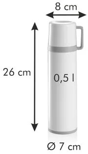 Tescoma  CONSTANT CREAM termosz bögrével 0,5 l, 0,5 l