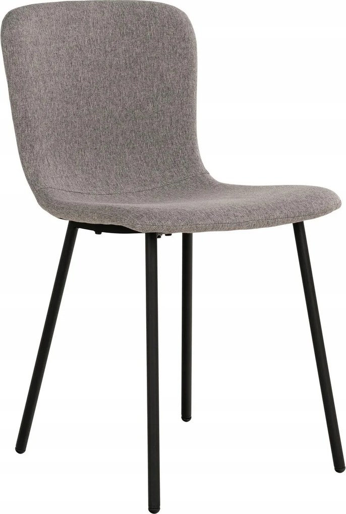 Halden Kárpitozott Szék, szürke/fekete fém