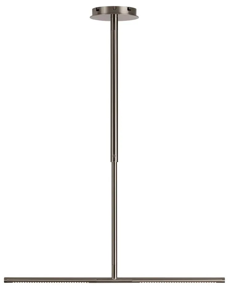 Ezüstszínű fém LED függőlámpa fém búrával Omni Ceiling – UMAGE