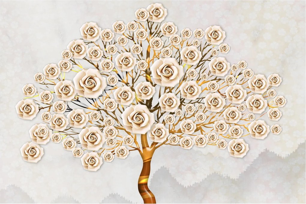 Egy virágfa képe (90x60 cm)
