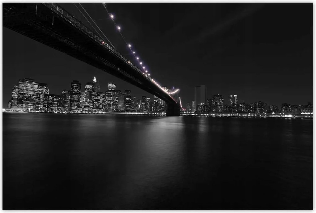 Poszterek 120x80 Lila hídfények