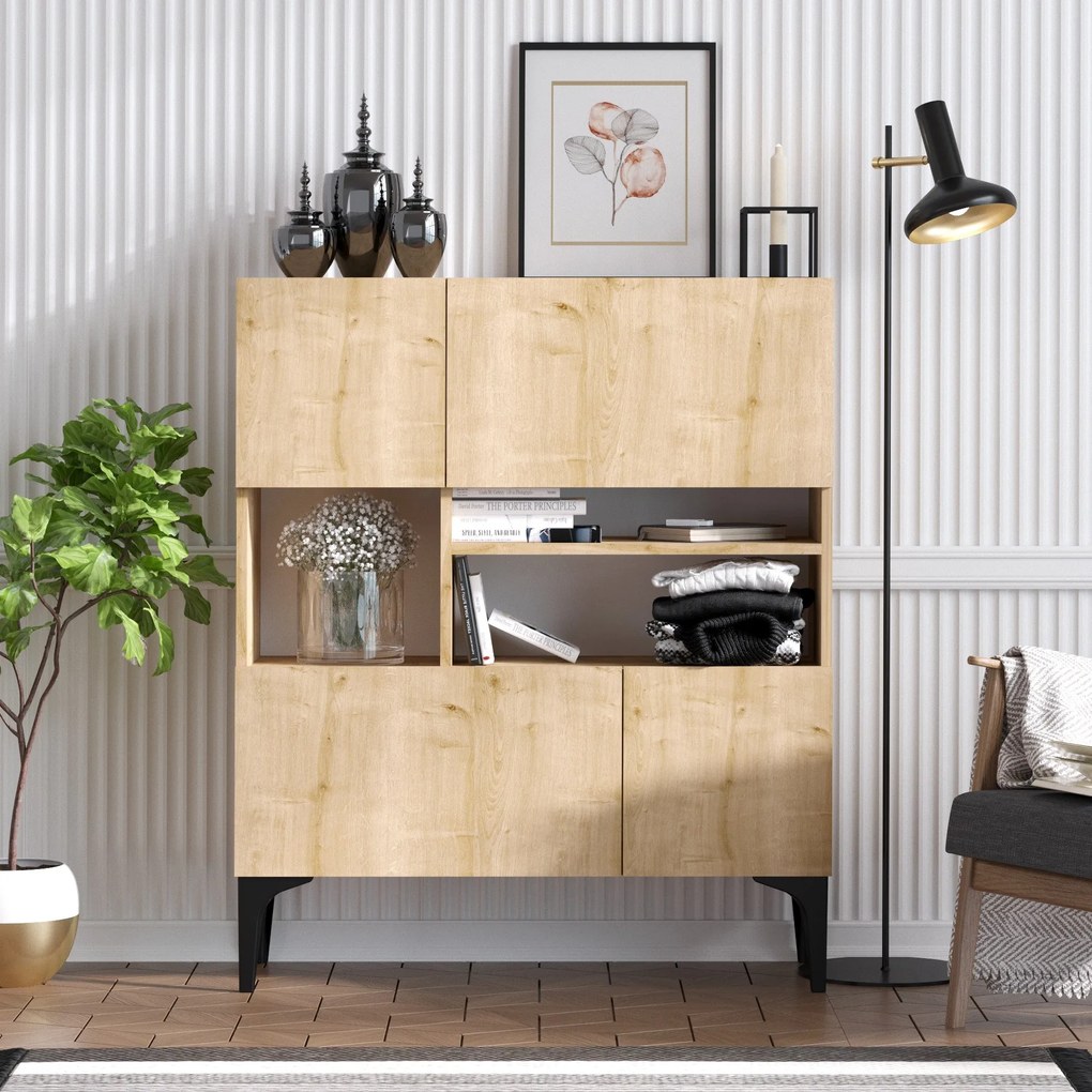 Konzolasztal Krista - Sapphire Oak