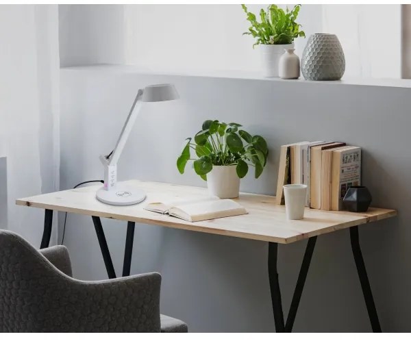 Eglo 99831 - LED Dimmelhető érintős asztali lámpa BANDERALO LED/4,8W/230V fehér