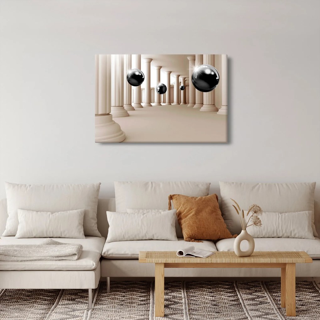 Kép - Golyó az oszlopok között (90x60 cm)