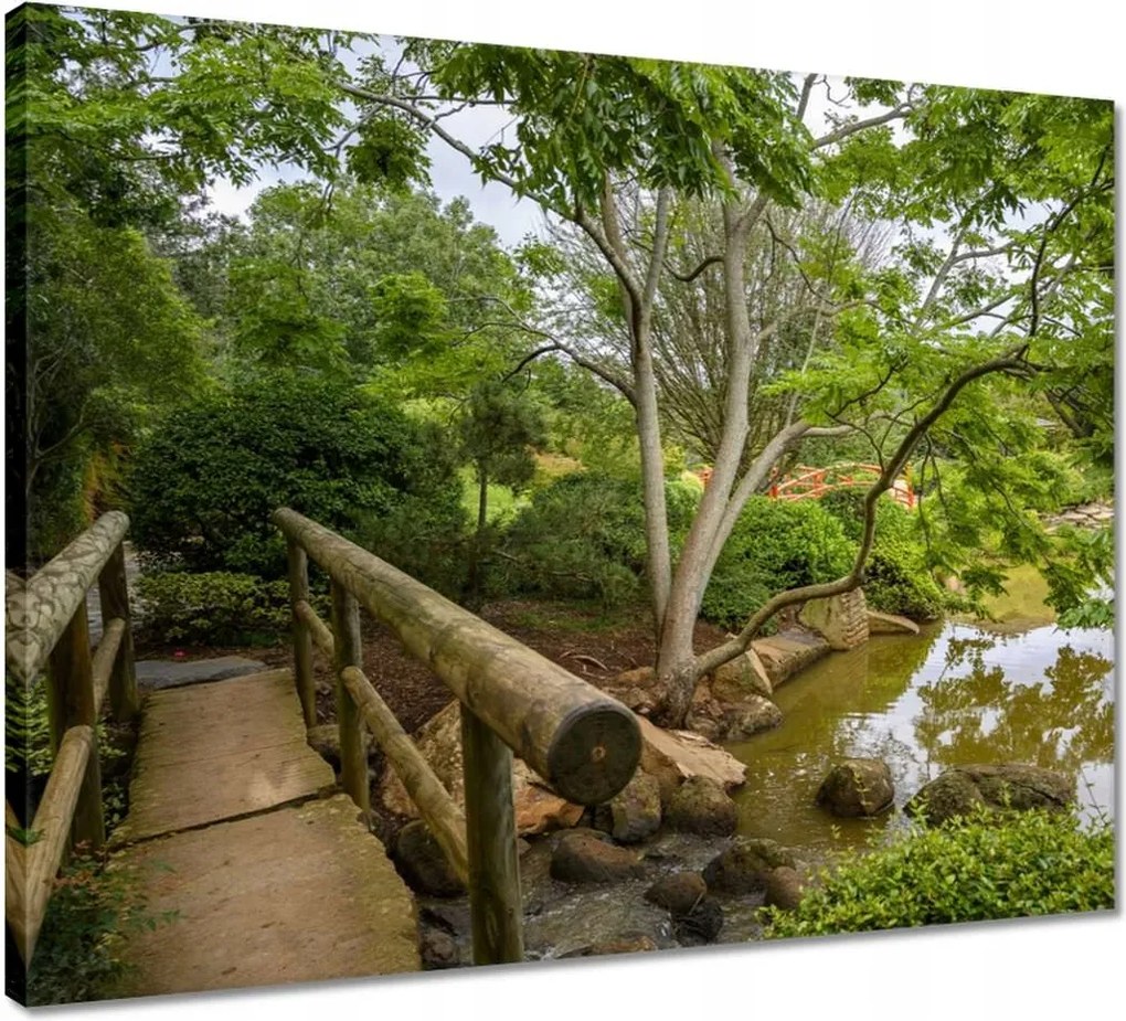 Vászonkép 50x40 Japán kert Japán