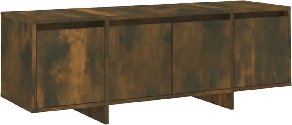 vidaXL füstös tölgy színű szerelt fa TV-szekrény 120x30x40,5 cm