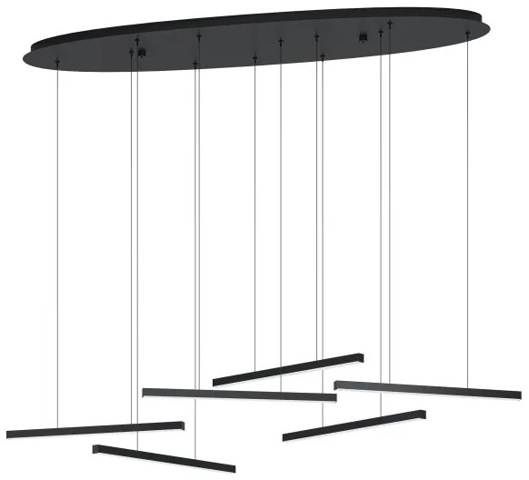 Eglo 39915 - LED Dimmelhető csillár zsinóron LINDOZA 6xLED/8,4W/230V 3000K