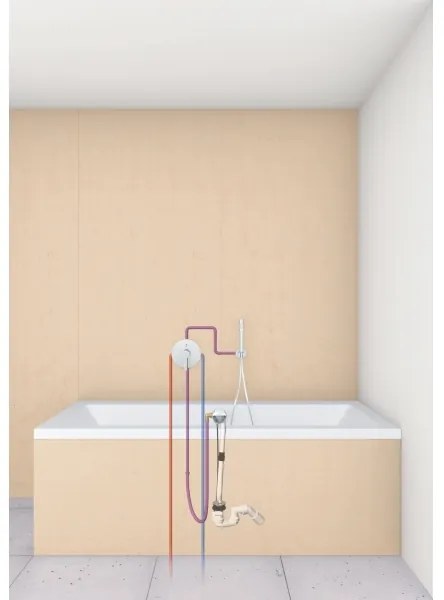 GROHE 28990000 -Kádfeltöltő-, leeresztő- és túlfolyó szerelvény TALENTOFILL króm