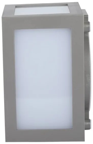 LED Kültéri fali lámpa LED/12W/230V 3000K IP65 szürke