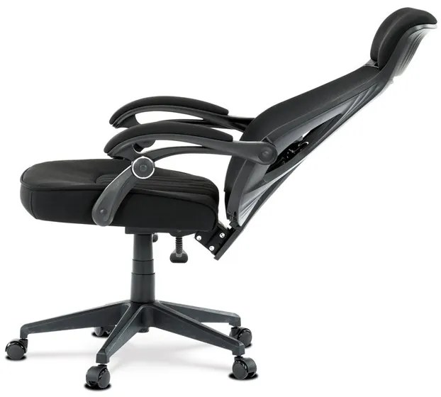 Fekete Hálós Irodai Szék, Hinta Mechanikával. KA-Y309 BK