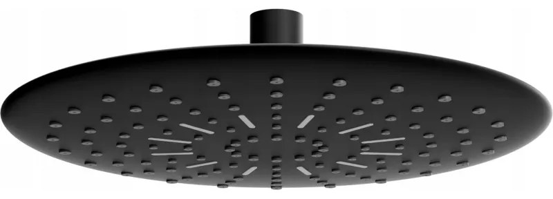 Mexen D-67 esőztető 22 cm, fekete - 79767-70