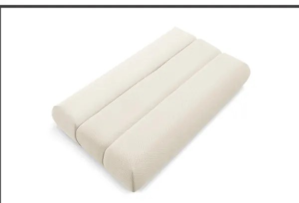 FANO kinyitható háromszemélyes kanapé, krémszínű