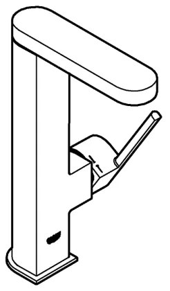 GROHE 23873003 - PLUS mosdócsaptelep, méret L, fényes króm