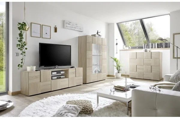 TV-szekrény SERIAN sonoma tölgy