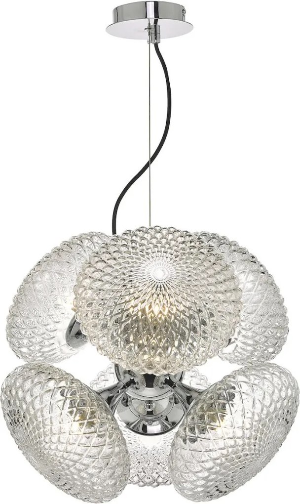Dar Lighting BIBIANA BIB0650 Függőlámpa 6x25W/G9