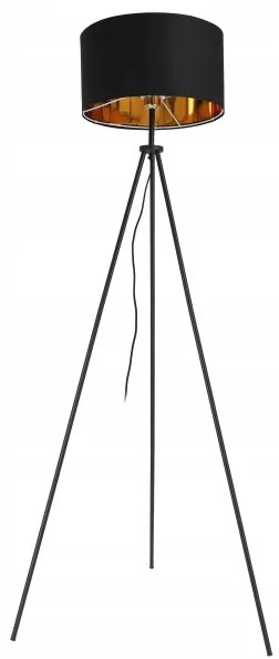 Állólámpa 1xE27/40W/230V fekete