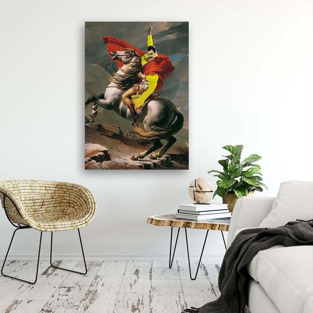 Gario Vászonkép Férfi lóháton - Norrobey Méret: 70 x 100 cm