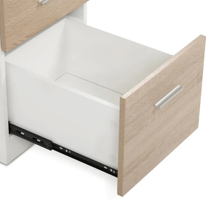 Irodai Íróasztal 120×60 cm, Sonoma Tölgy Melamin. APC-3218 SON