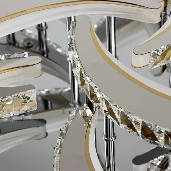 Brilagi - LED Dimmelhető felületre szerelhető csillár TWIST LED/180W/230V 3000-6500K + távirányító