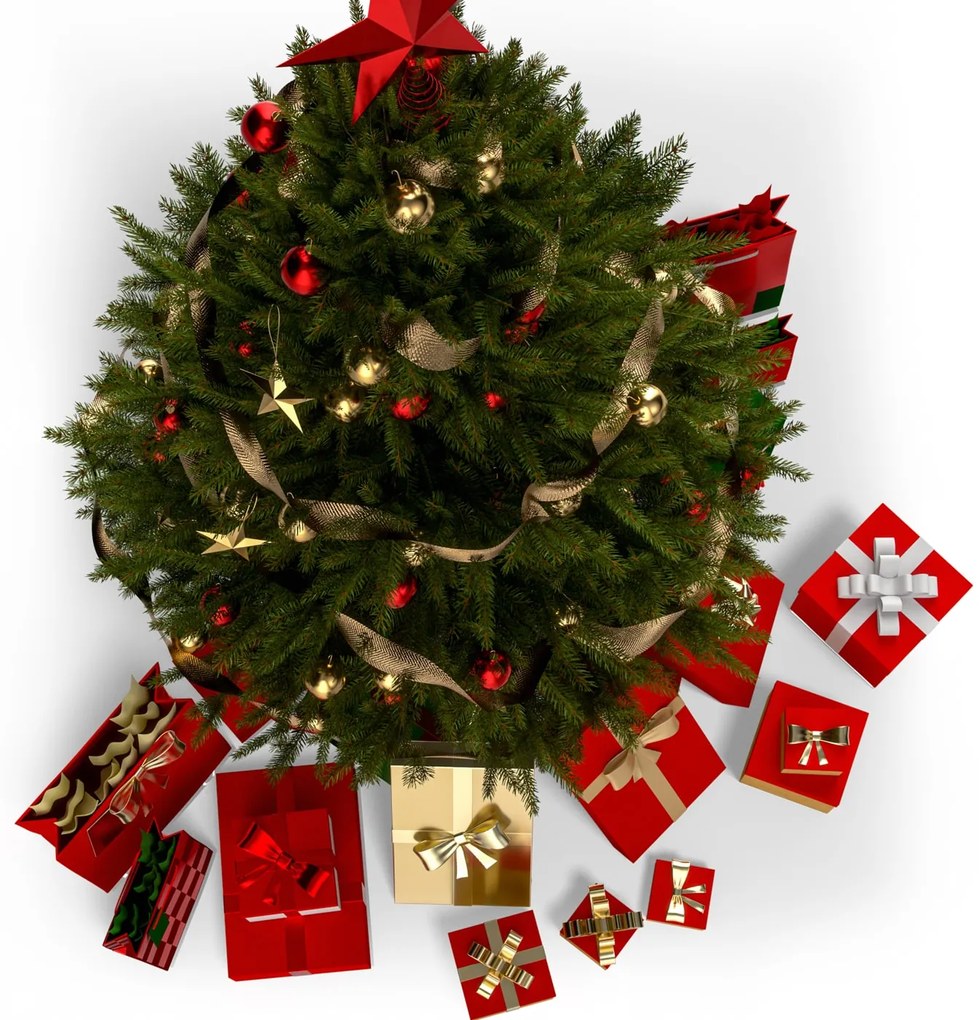 Deuba Mesterséges karácsonyfa 180 cm + állvány