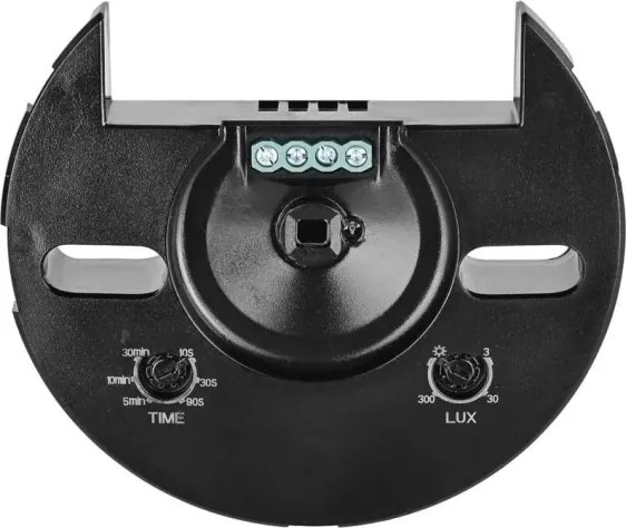 Kültéri PIR mozgás- és alkonyatérzékelő 2000 W/230 V IP65 fekete