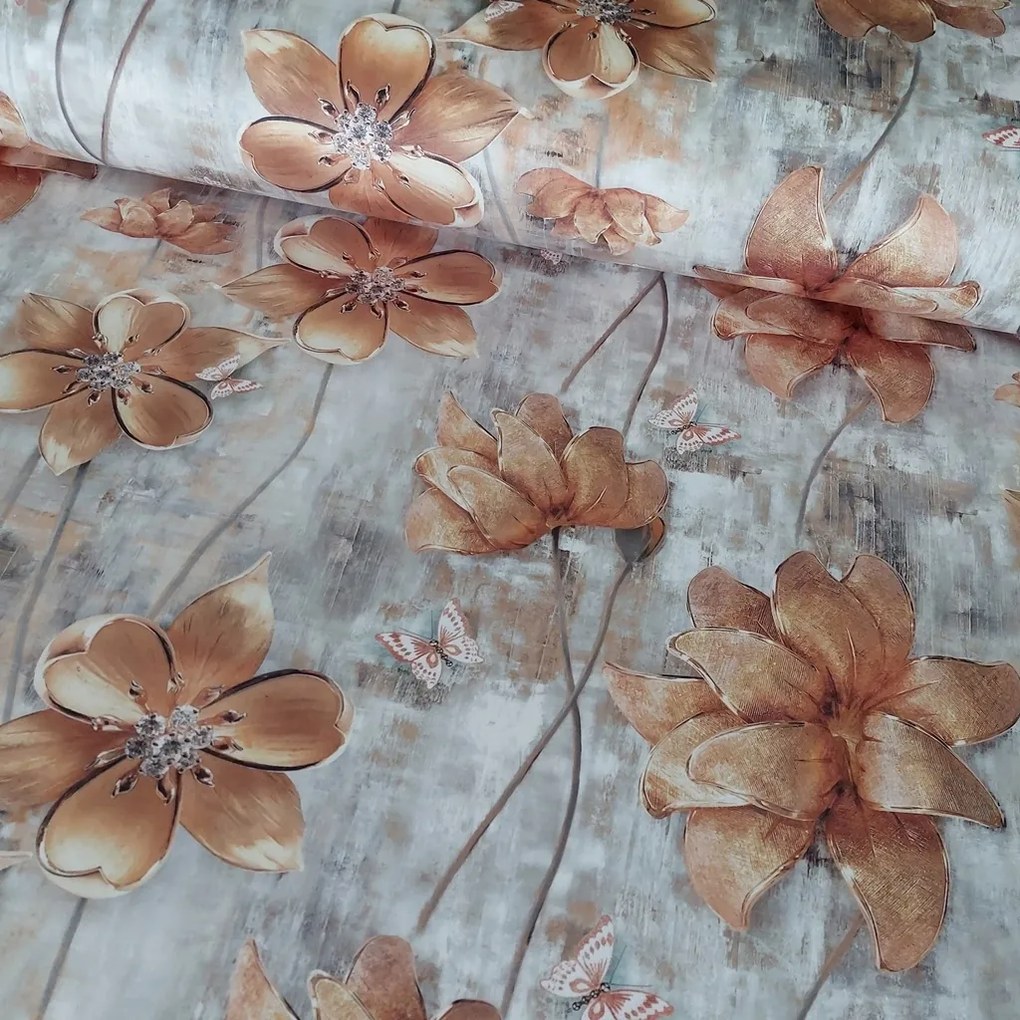 Velvet Kárpitszövet, Velúr Függöny Liliom Bézs