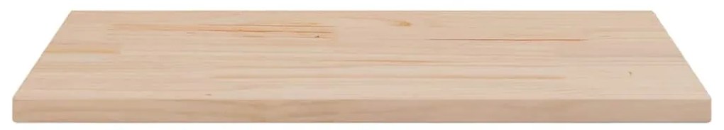 2 db tömör fenyőfa téglalap alakú asztallap 70 x 35 x 1,7 cm