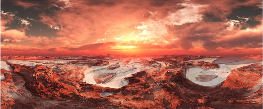 Kép - Mars (120x50 cm)