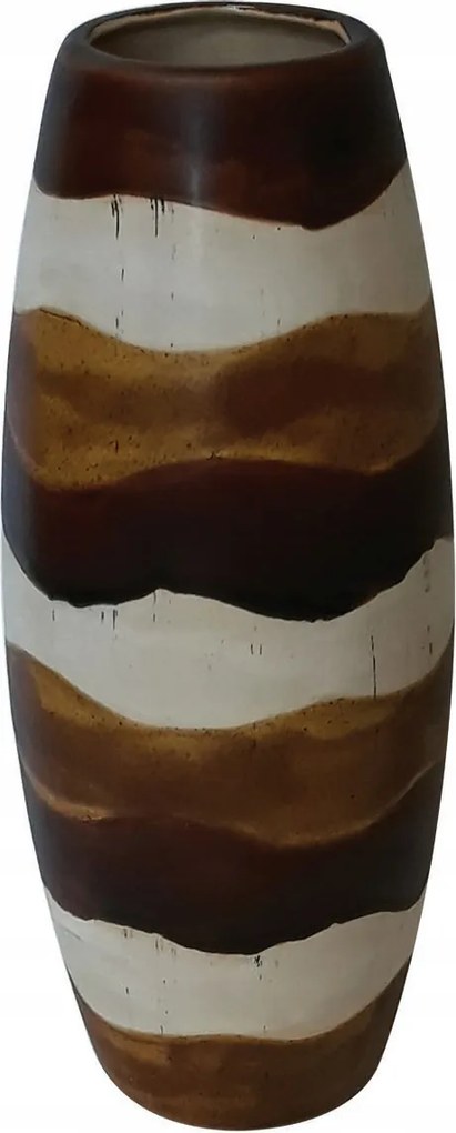 Kerámia váza Magas Bronz Magasság 30cm