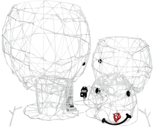 Brilagi- LED kültéri karácsonyi dekoráció LED/3,6W/31/230V 2700K 60cm IP44 hóember