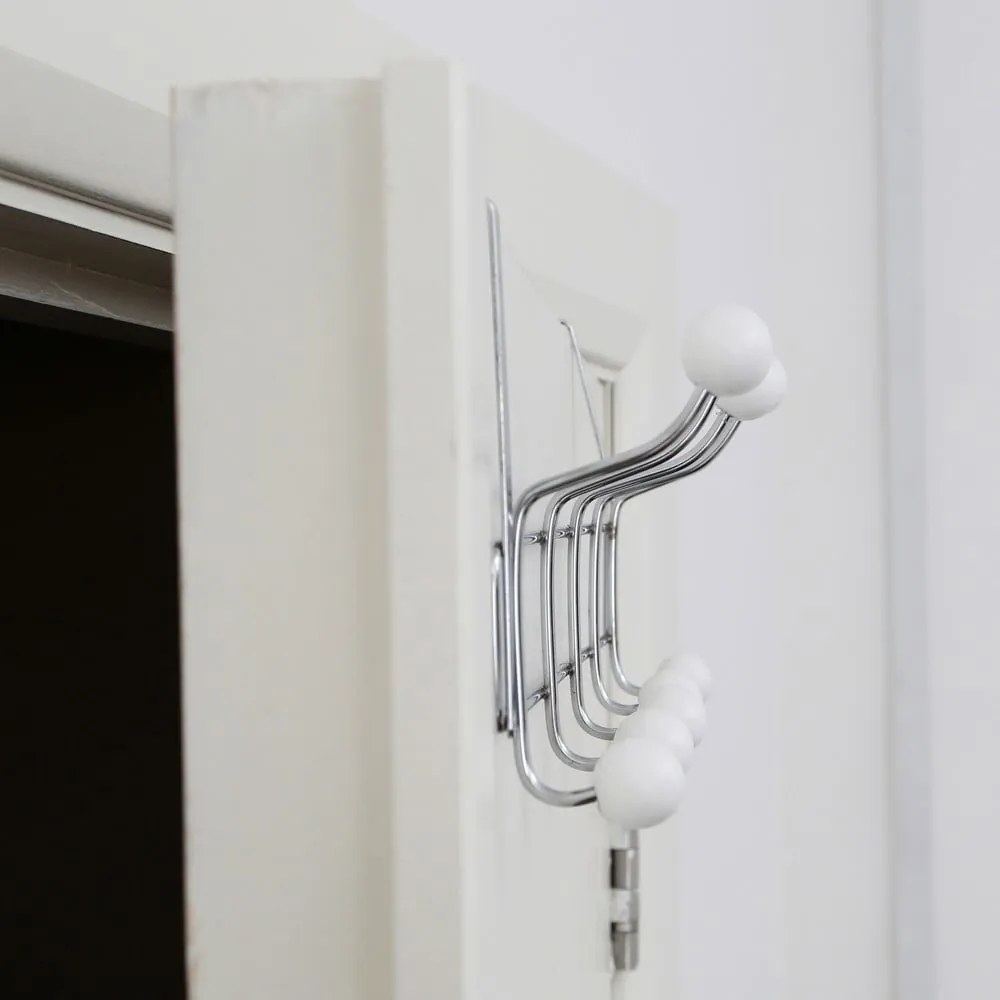 Ezüstszínű fém ajtófogas 40,5 cm Jaxen – Premier Housewares