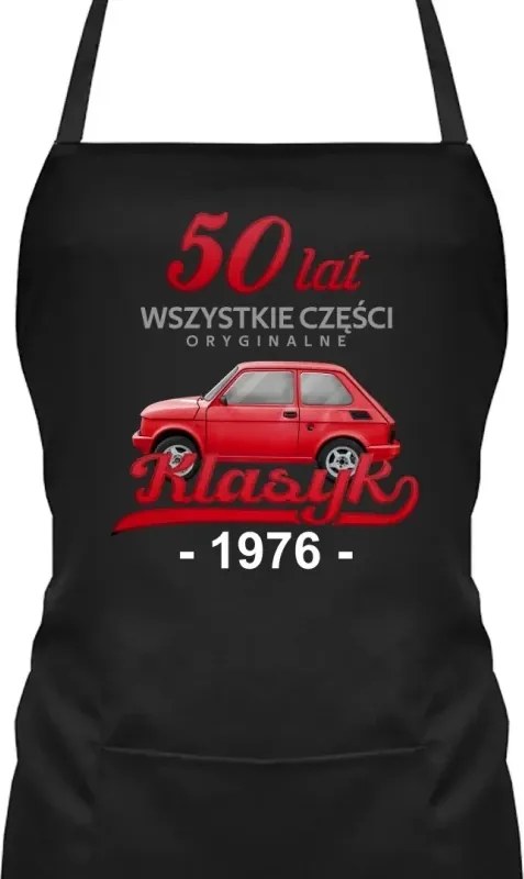 50 Éves Minden alkatrész Eredeti Klasszikus 1976 Kötény Ajándék 50 Születésnap