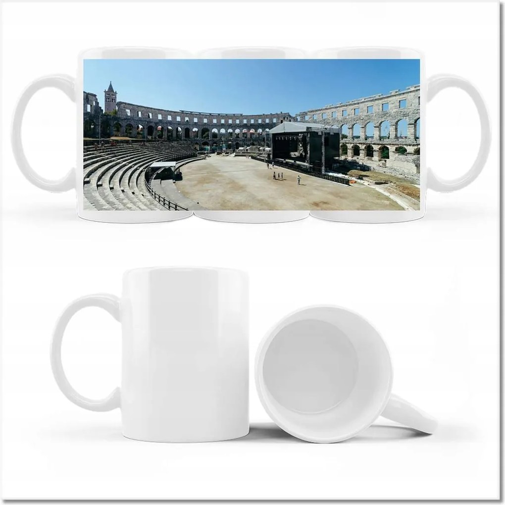 Fényképes bögre Amfiteátrum Pula aréna