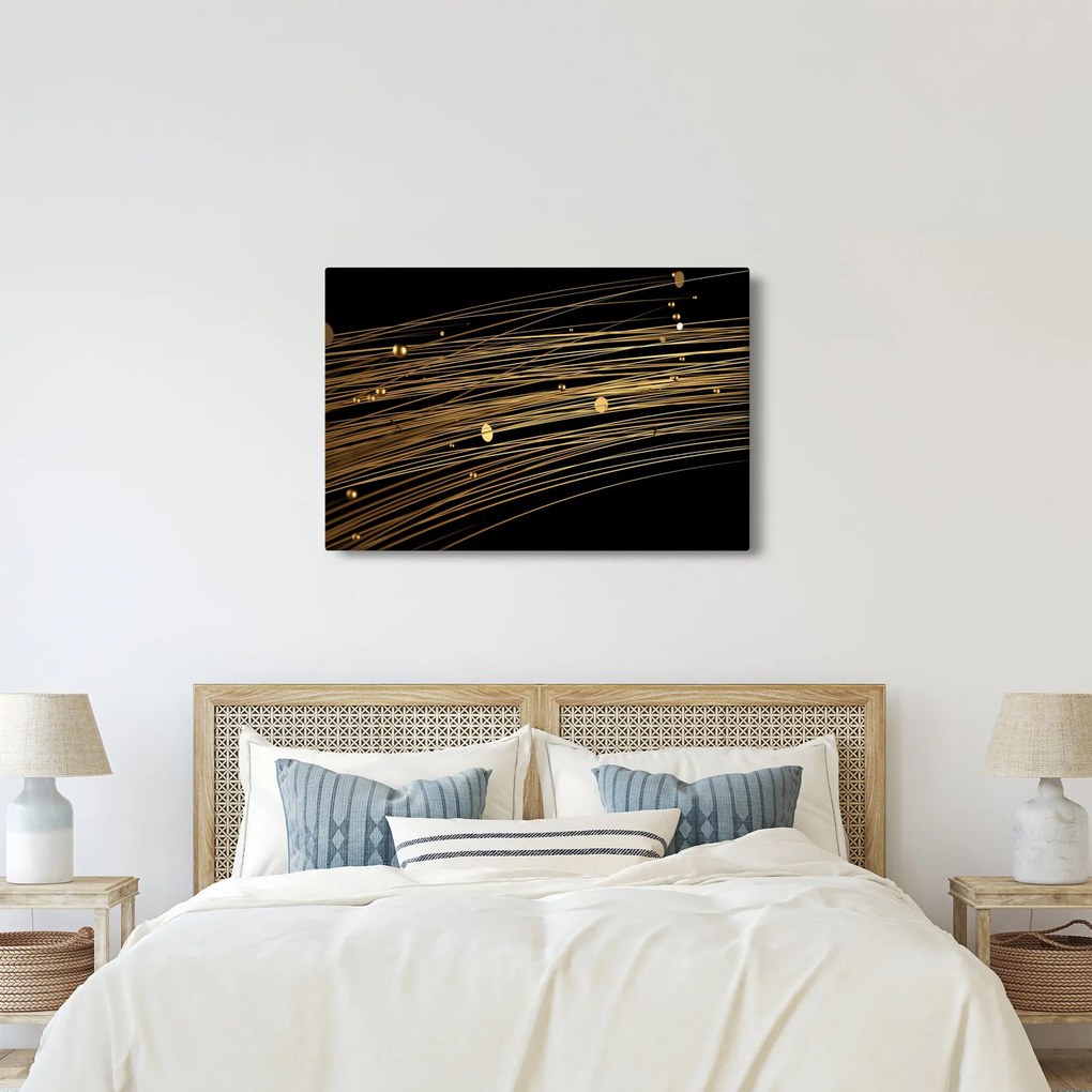 Absztrakt kép (90x60 cm)