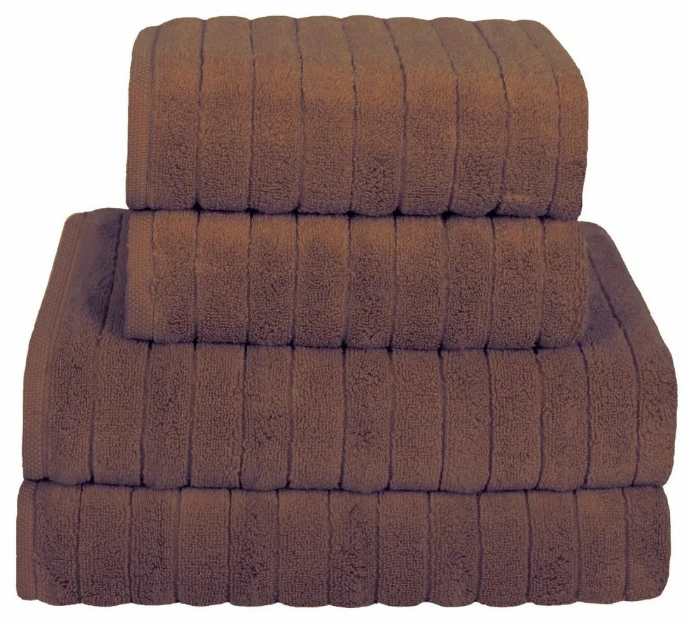 DELUXE barna mikro-pamut törölköző, 70 x 140 cm, 70 x 140 cm