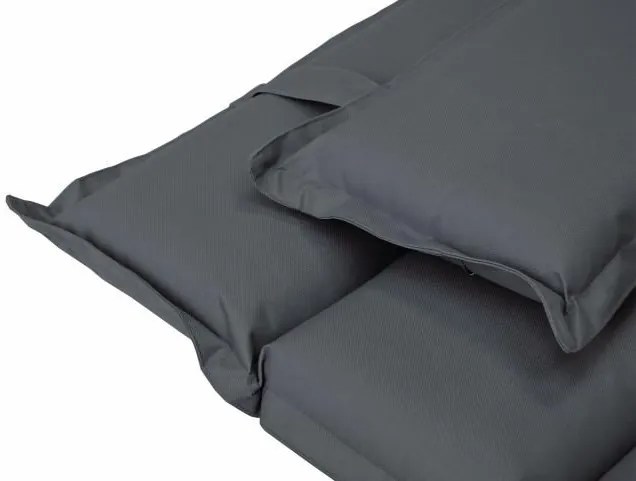 DIVERO Párna nyugágyhoz 2 db antracit