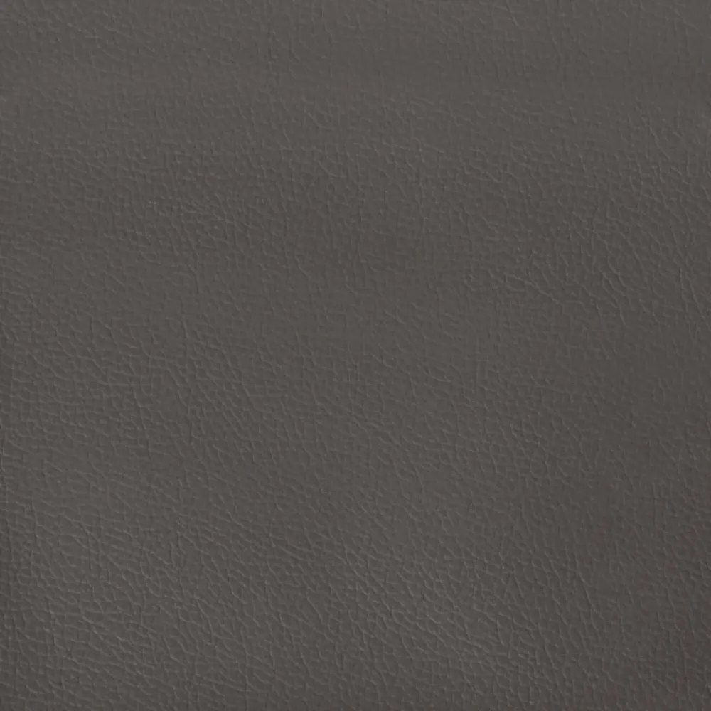 szürke műbőr fejtámla 100x5x78/88 cm
